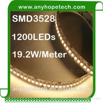Hot sale efficiency cheap price warm white 96W 3528 led strip light 240 leds per meter